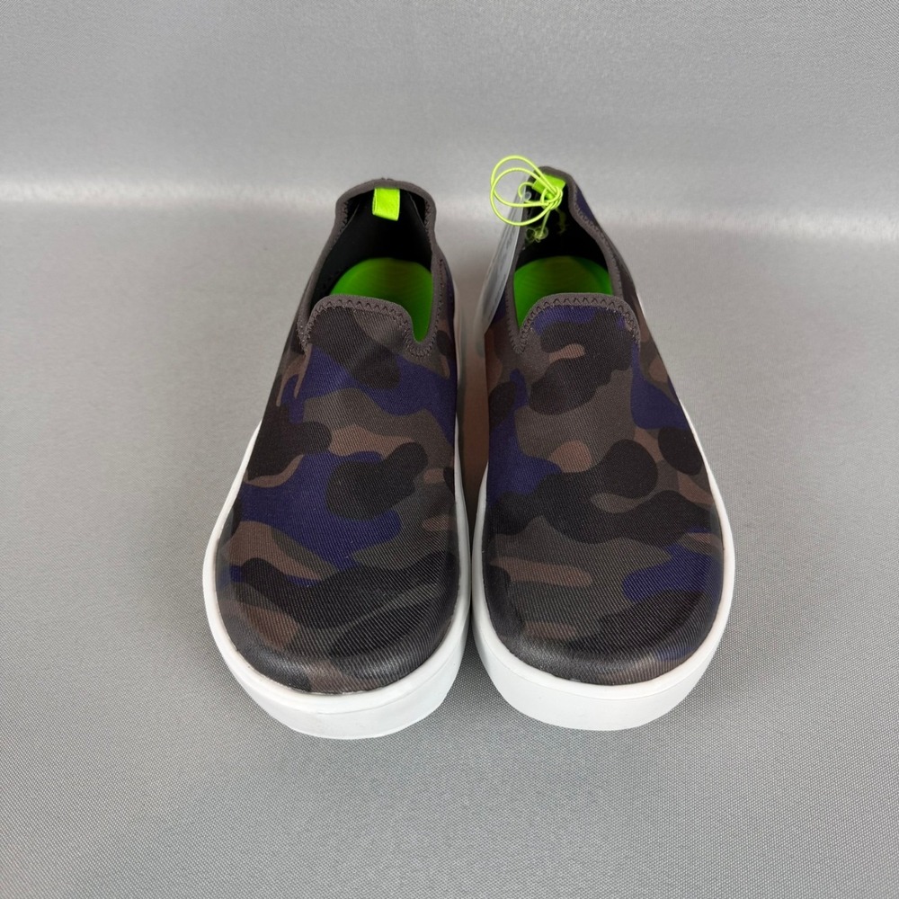 Oofos OOmg Eezee Recovery Sneakers Womens 6.5 Midnight Camo Slip-On Shoes NIB - Picture 4 of 8